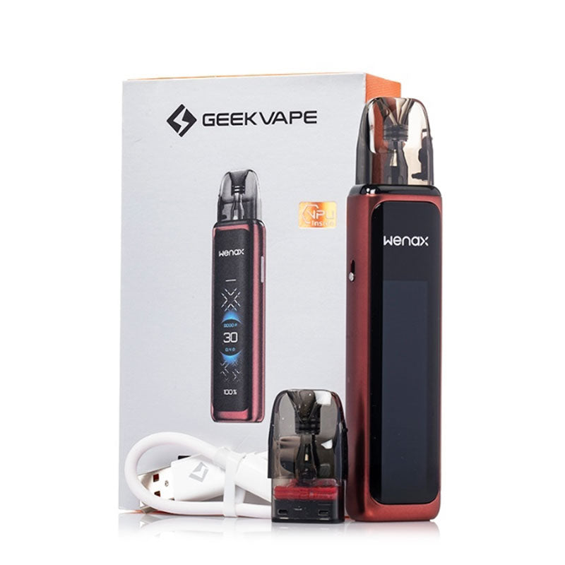 GeekVape Wenax Q Ultra Pod Kit Package Contents