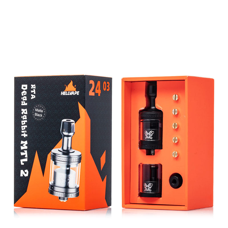 Hellvape Dead Rabbit MTL 2 RTA Package Contents