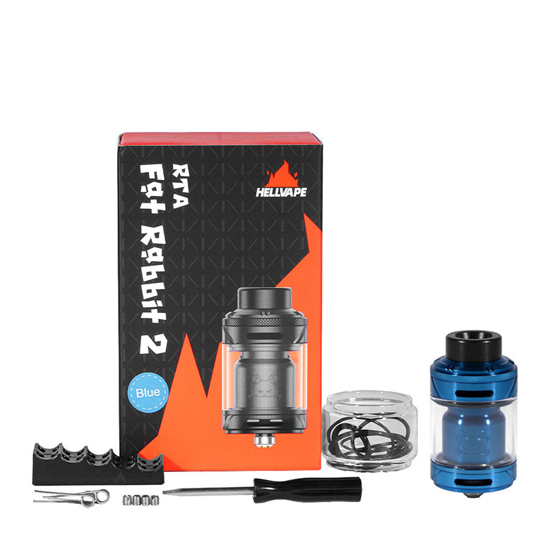 Hellvape Fat Rabbit 2 RTA Package Contents