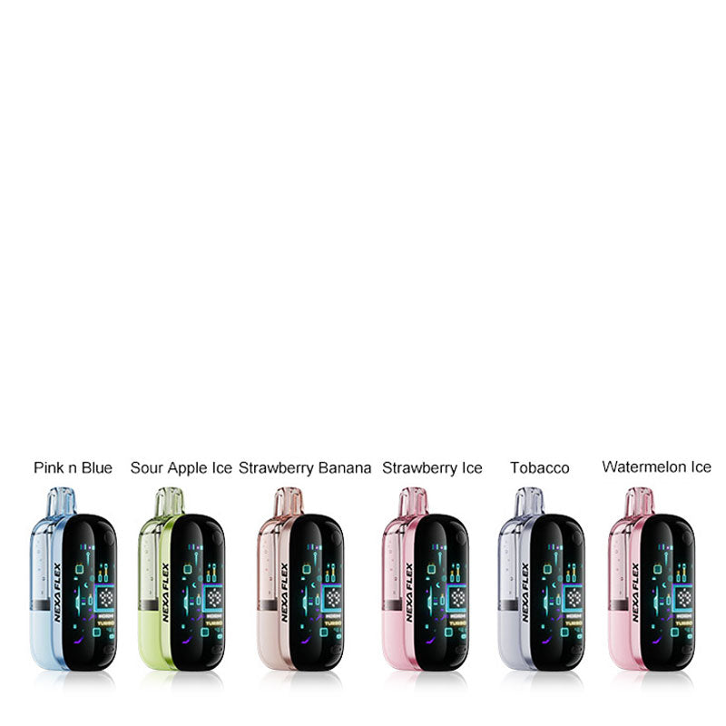 NEXA Flex 35K Disposable Pink Apple Strawberry Tobacco Watermelon