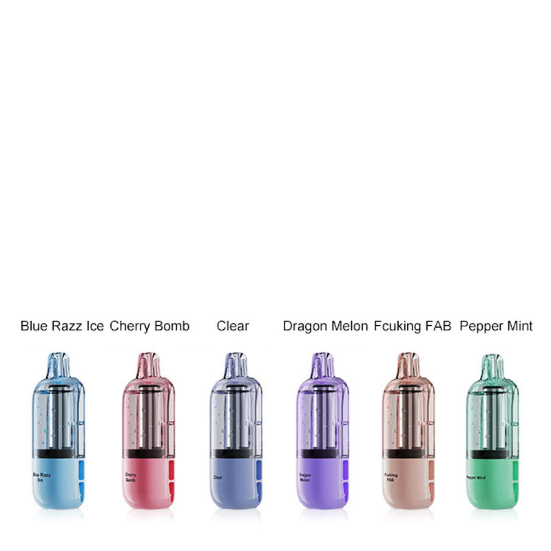 NEXA Flex 35K Replacement Pod Razz Cherry Clear Melon FAB Mint