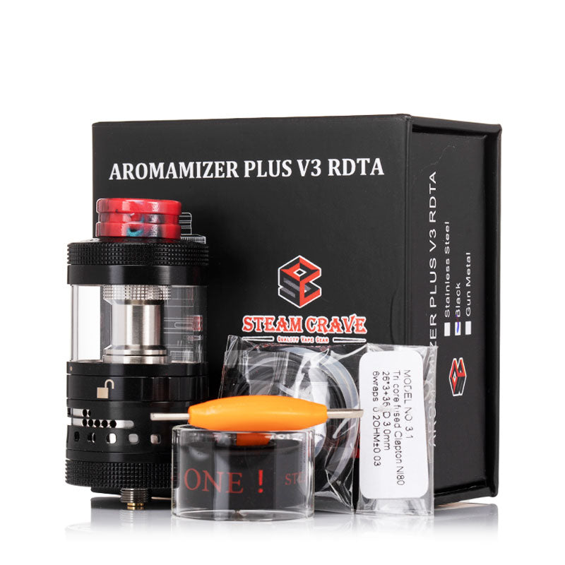 Steam Crave Aromamizer Plus V3 RDTA Package