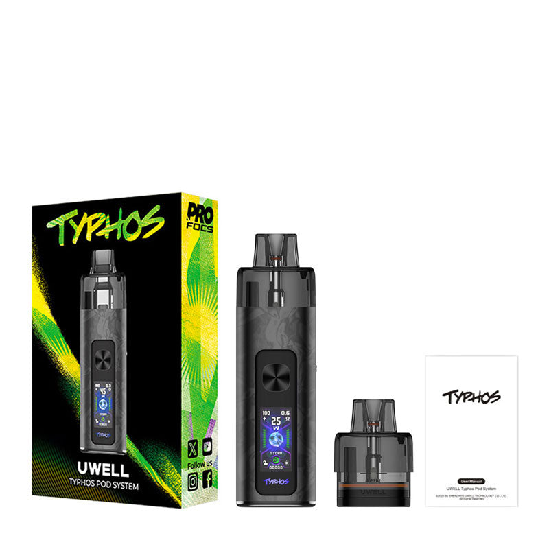 Uwell Typhos Pod Kit Package Contents_101cedbb f5c7 45b4 8b7b 81de9e77f4f9