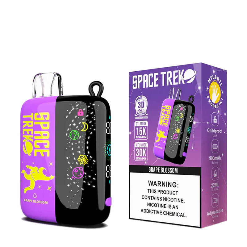 VAPMOD Space Trek 30000 Disposable Grape Blossom