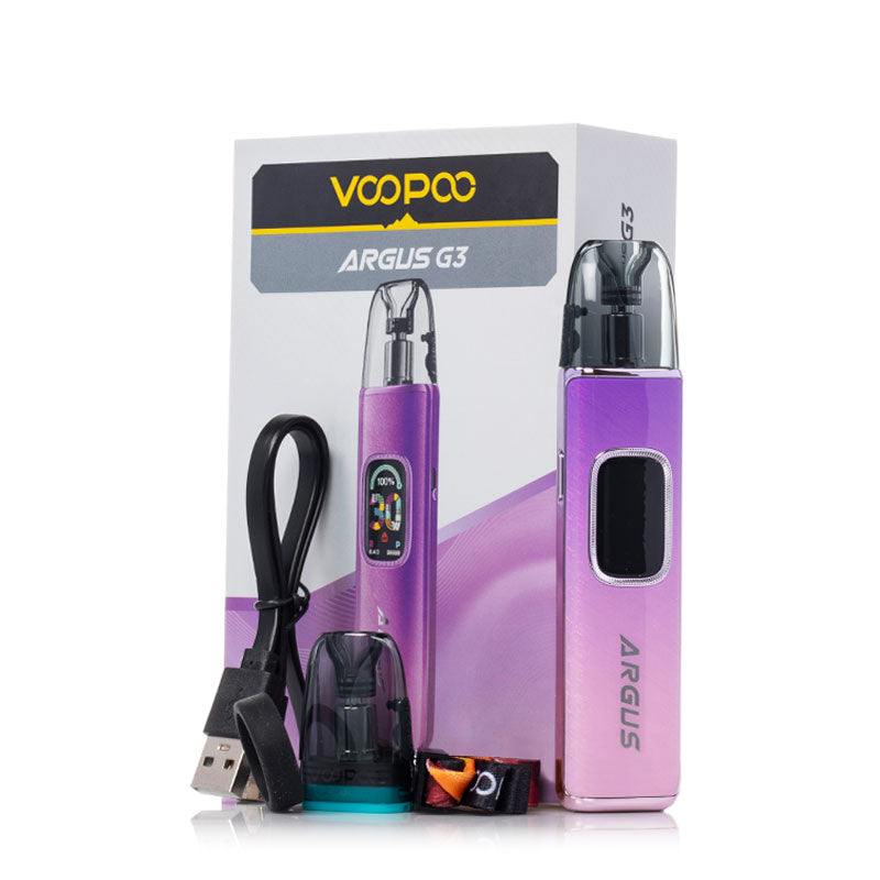 VOOPOO Argus G3 Pod Kit Package Contents