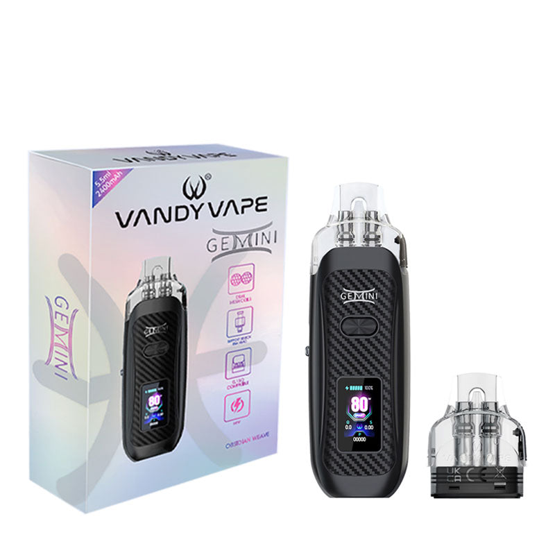 Vandy Vape Gemini Pod Kit Package Contents