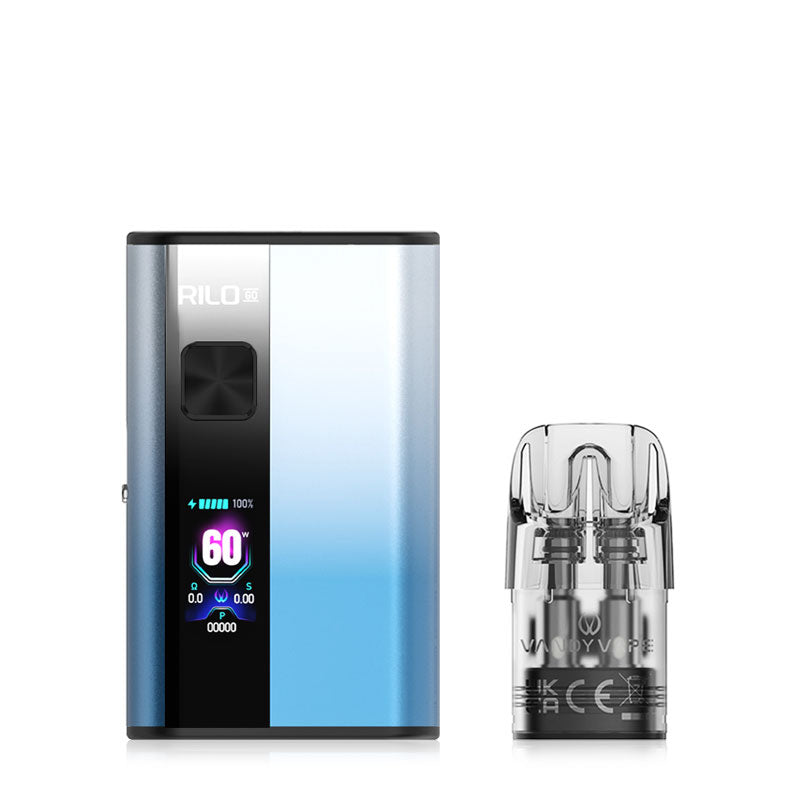 Vandy Vape Rilo Go Pod Kit Display Screen