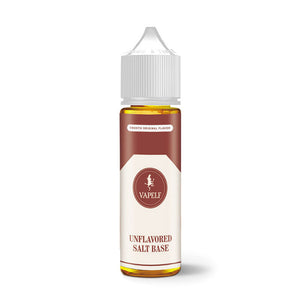 Unflavored Salt Base E-Liquid - Vapelf - 60ml
