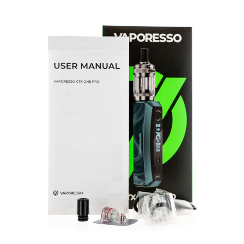 Vaporesso GTX One Pro Kit Package Contents