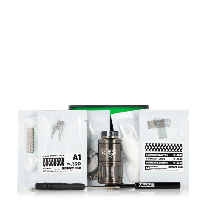 Wotofo Profile RDTA Package Contents