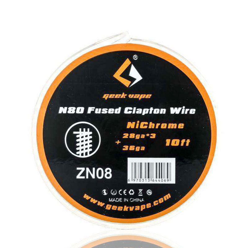 GeekVape N80 Fused Clapton Wire 10ft