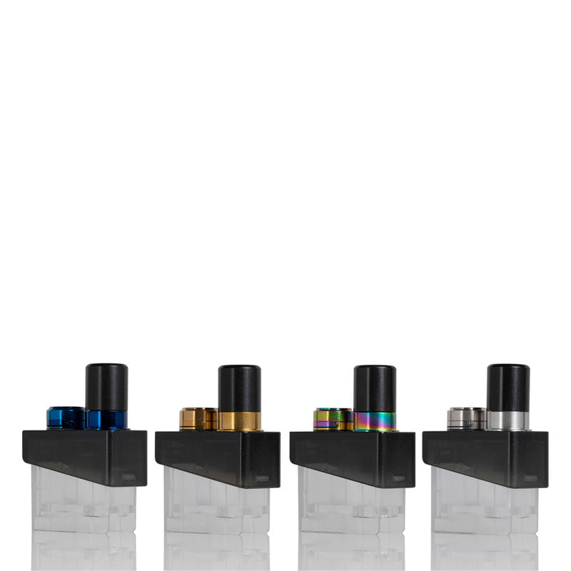 SMOK Trinity Alpha Pod Blue Gold Rainbow Stainless