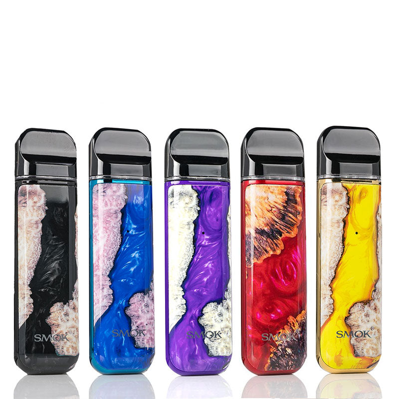 SMOKNovo2PodSystemKitStabwoodColors