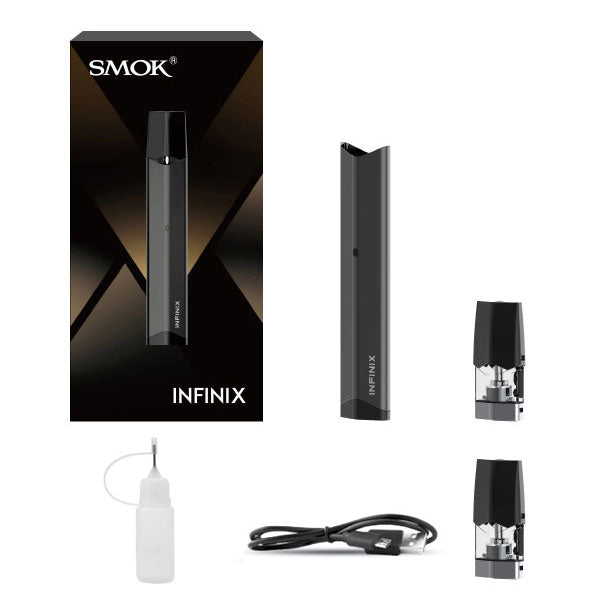 SMOK_Infinix_All In One_Pod_Kit_250mAh_Gun_Metal 5