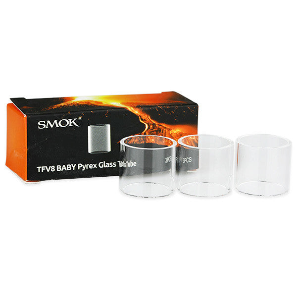 SMOK_TFV8_Baby_Replacement_Glass_Tube_3pcs 3