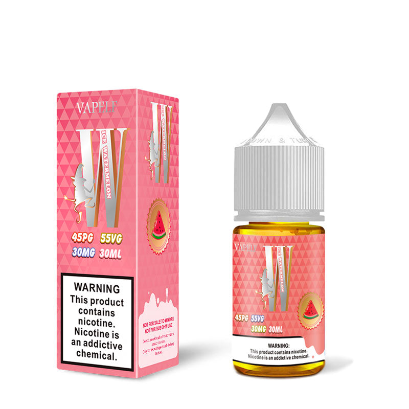 Ice Watermelon Nic Salt E-Liquid - Vapelf - 30ml