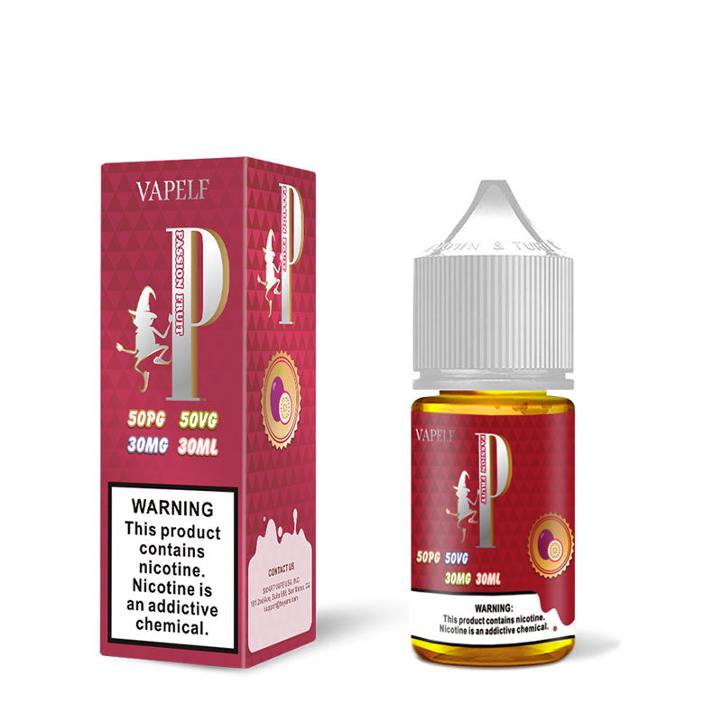 Passion Fruit Nic Salt E-Liquid - Vapelf - 30ml