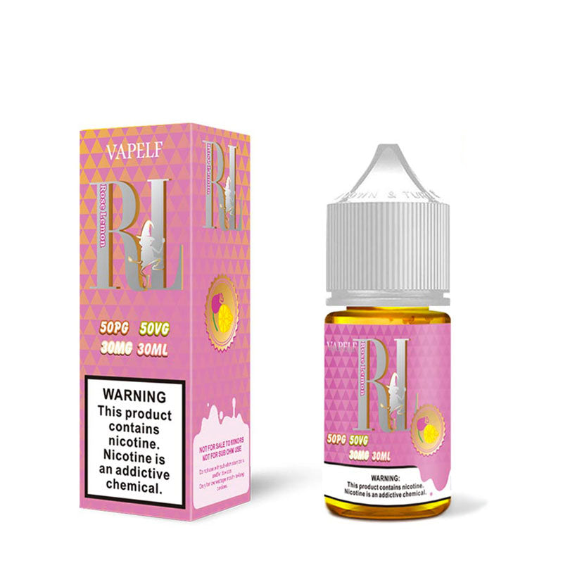 Rose Lemon Nic Salt E-Liquid - Vapelf - 30ml