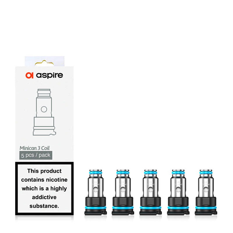 Aspire Minican 3 Replacement Coils 5 Pack