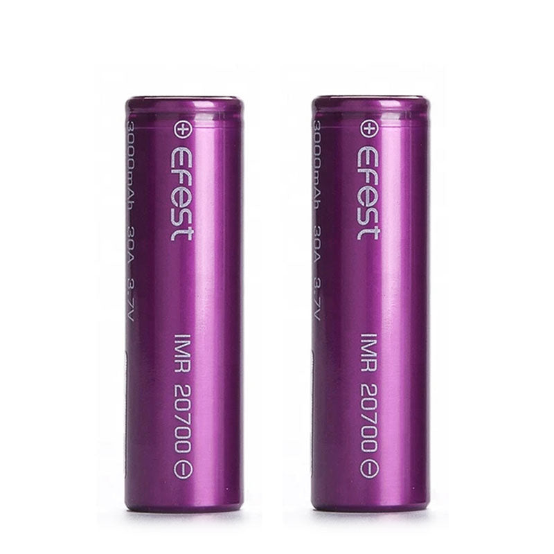 Efest 20700 Battery 3000mAh 30A (2pcs)