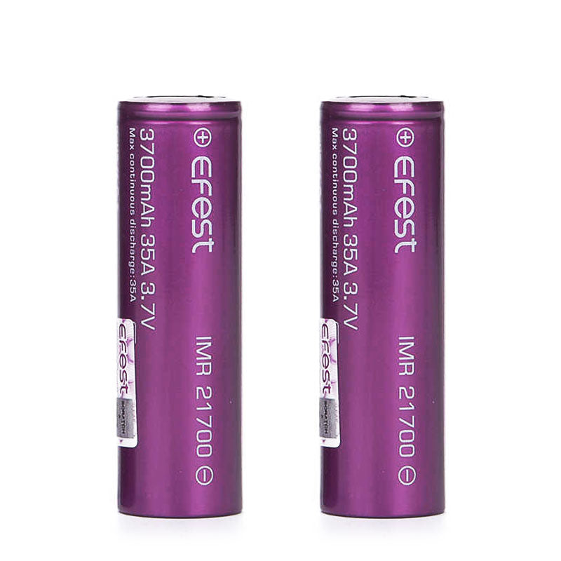 Efest 21700 Battery 3700mAh 35A (2pcs)