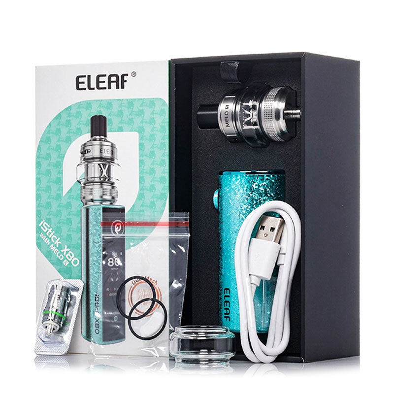 Eleaf iStick X80 Mod Kit Melo X Package Contents
