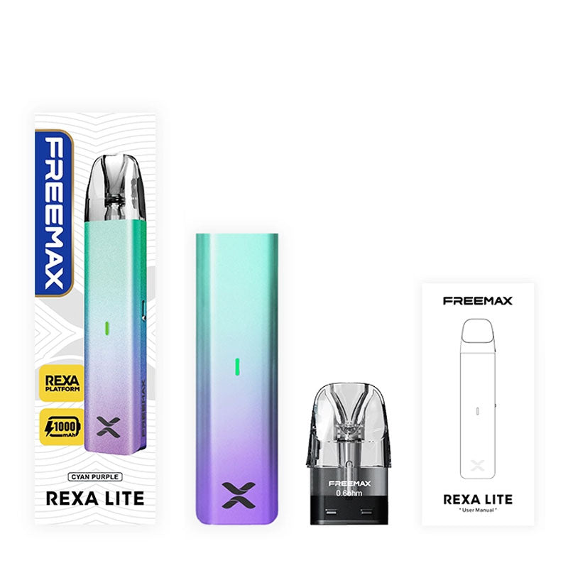 FreeMax Rexa Lite Pod Kit Package Contents