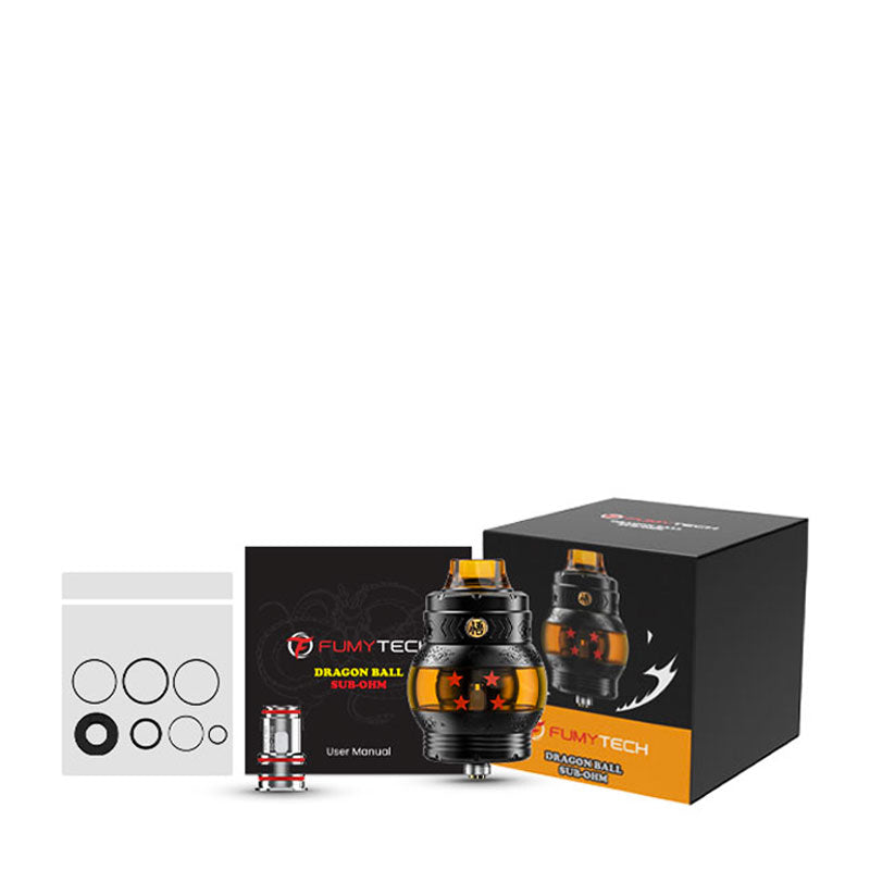 Fumytech Dragon Ball Sub Ohm Tank Package Contents