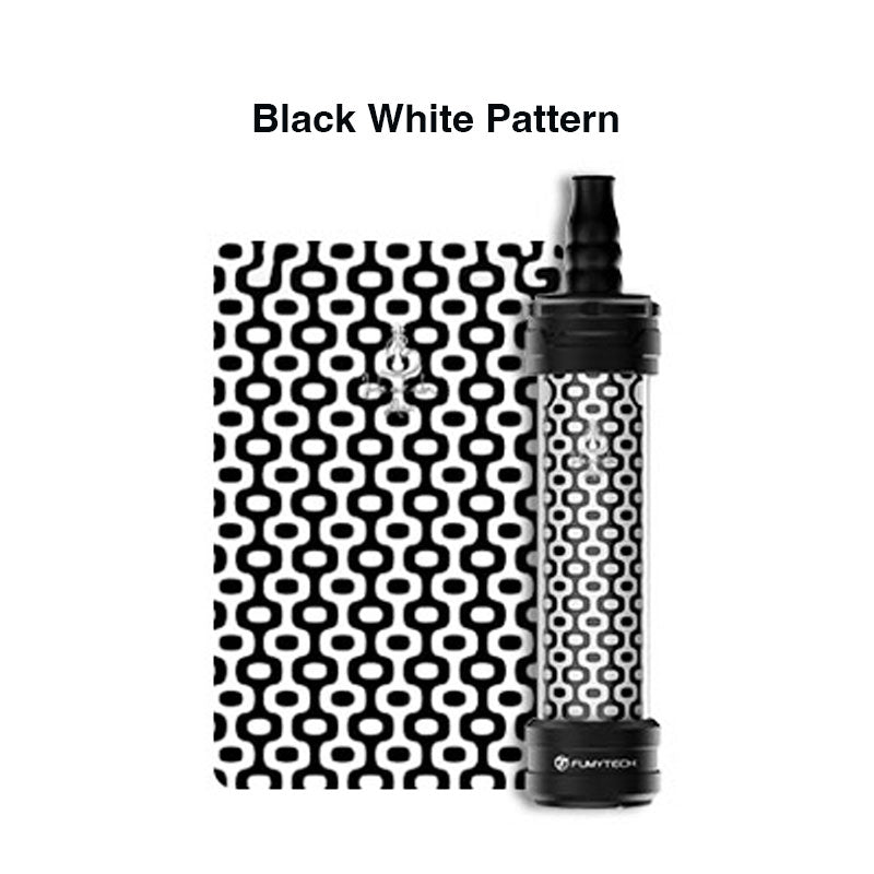 Fumytech Hookah Air Mini Pod Kit Black White Pattern