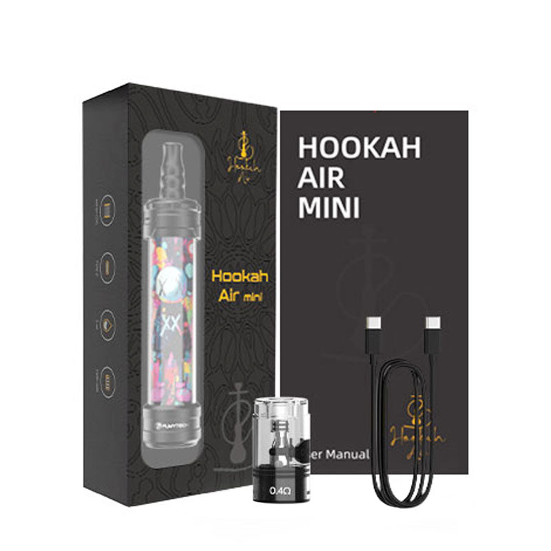 Fumytech Hookah Air Mini Pod Kit Package Contents