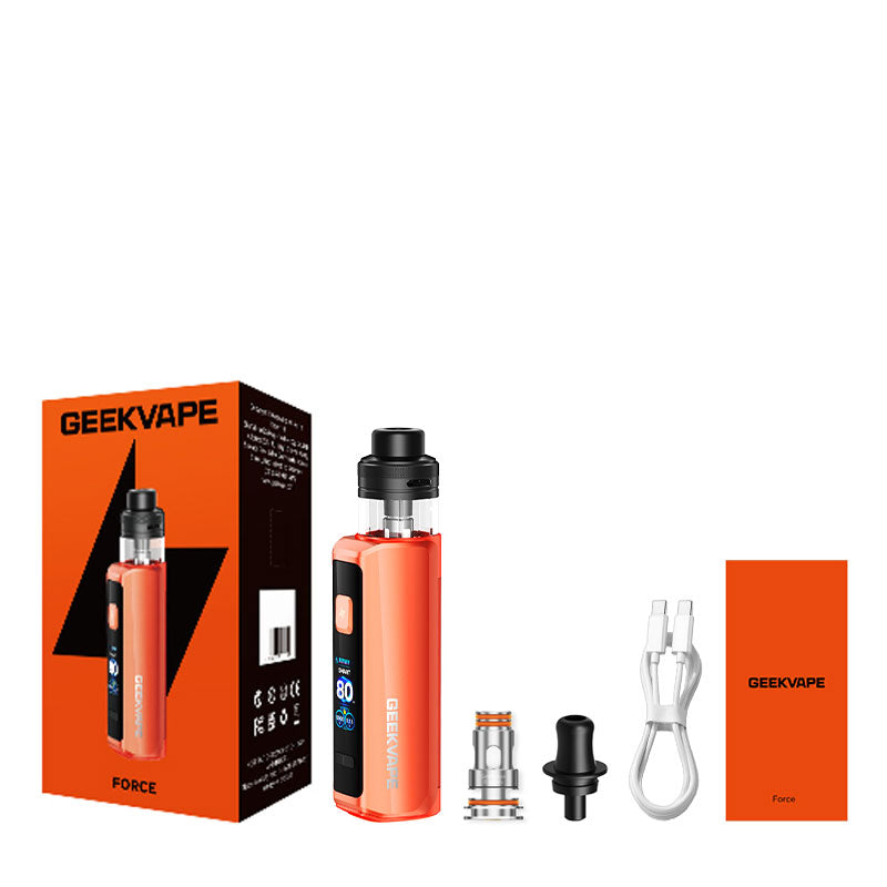GeekVape Aegis Force Pod Kit Package Contents