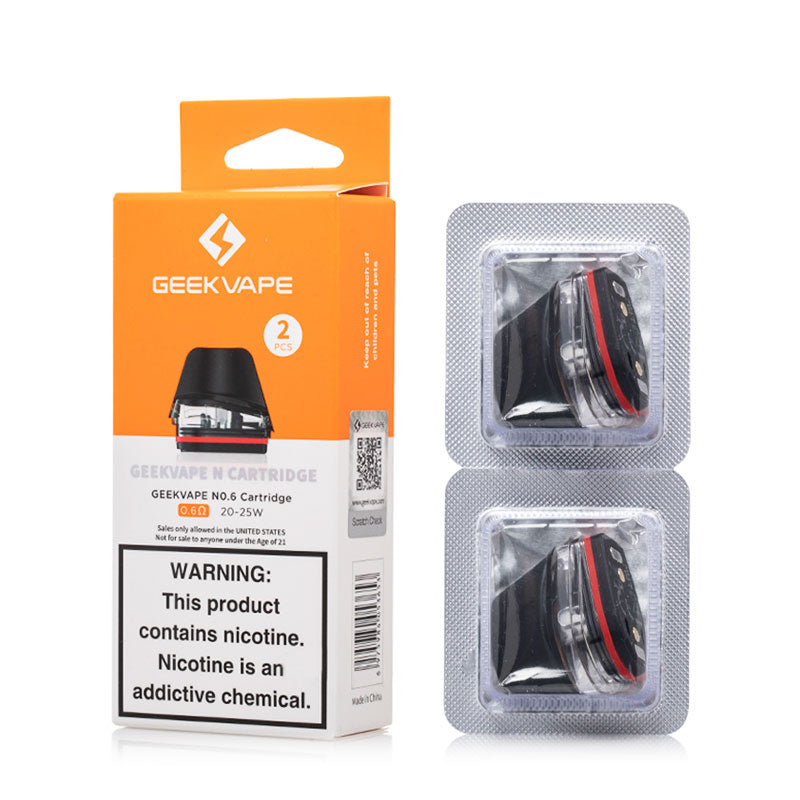 GeekVape N Replacement Pods for AN2 / N30 / Aegis Nano 3 - ALIVAPE GeekVape N Replacement Pods for AN2 / N30 / Aegis Nano 3 - ALIVAPE
