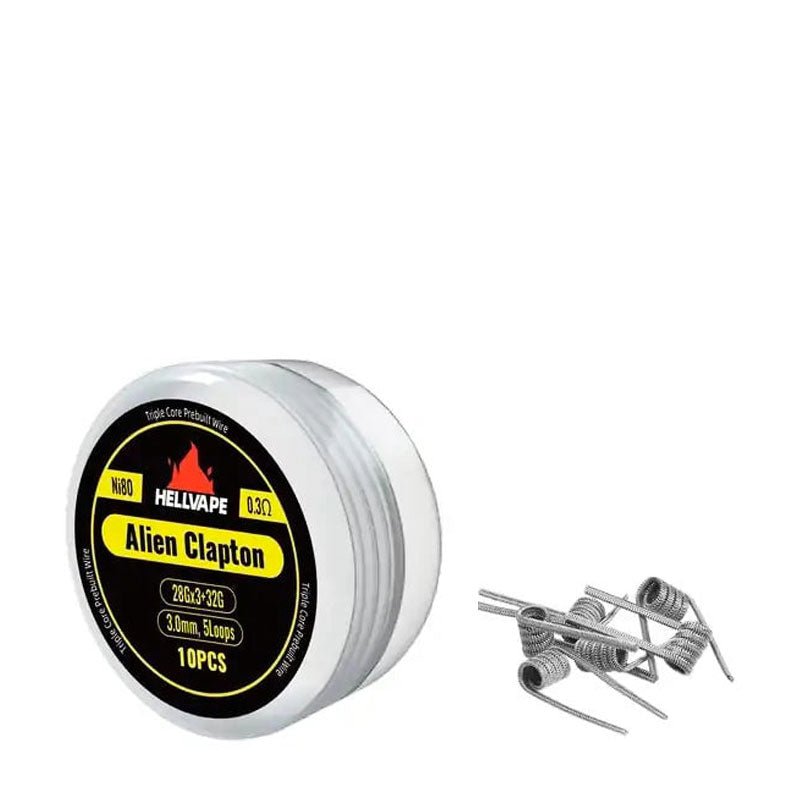 Hellvape Alien Clapton Coils (10-Pack) - ALIVAPE Hellvape Alien Clapton Coils (10-Pack) - ALIVAPE