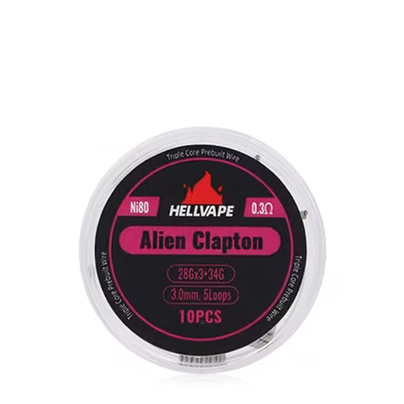 Hellvape Alien Clapton Coils (10-Pack) - ALIVAPE Hellvape Alien Clapton Coils (10-Pack) - ALIVAPE