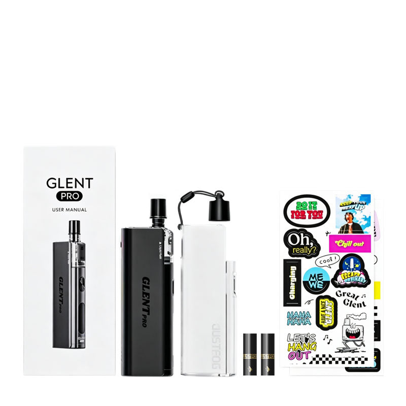JUSTFOG Glent Pro Pod Kit Package Contents