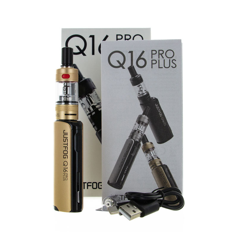 JUSTFOG Q16 Pro Plus Kit Package Contents