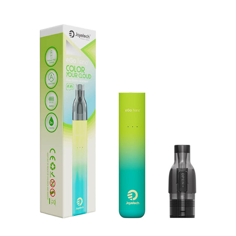 Joyetech eGo Nano Pod Kit Package Contents