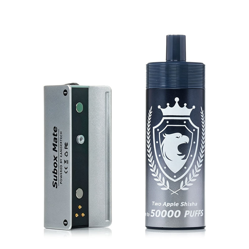 Kanger Subox Mate 50K D Pod Disposable Two Apple Shisha
