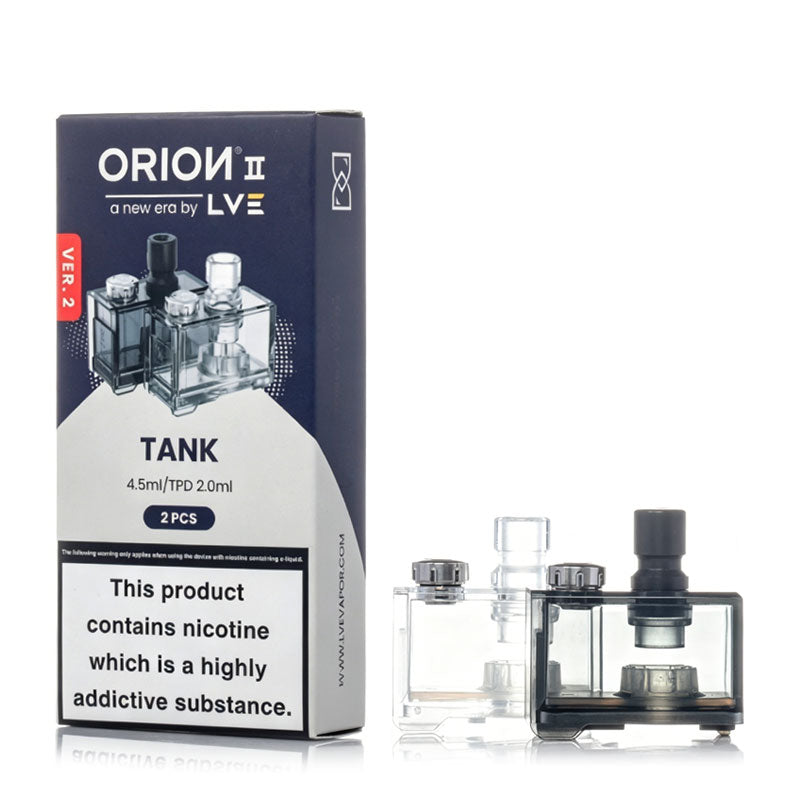 LVE Orion 2 Replacement Pods 2 Pack_2bf1eea7 ae18 4332 886d 96ad5b03d069