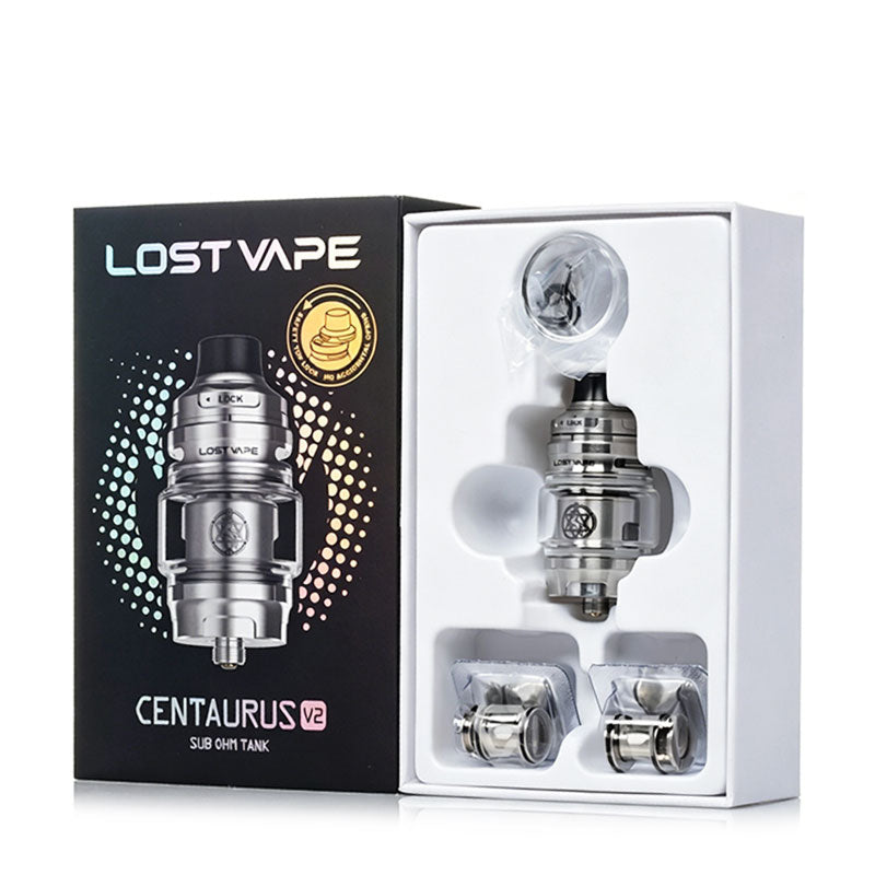 Lost Vape Centaurus Sub Ohm V2 Tank Package Contents