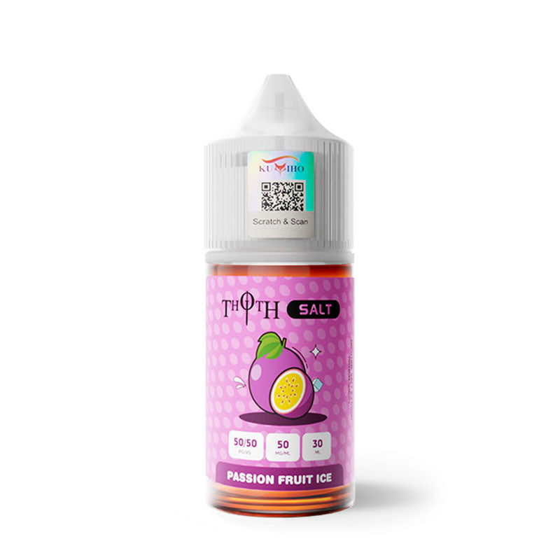 Passion Fruit Ice Salt E-Liquid - Kumiho Thoth Salt - 30ml