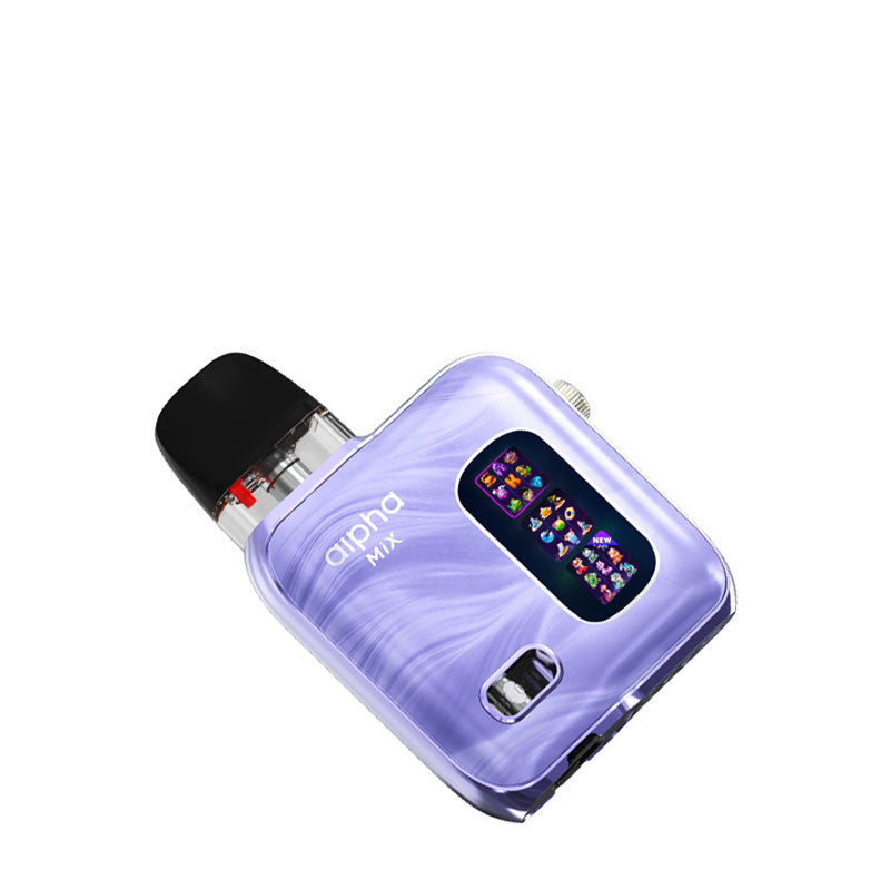 SMOK Alpha Mix Pod Kit Display Screen