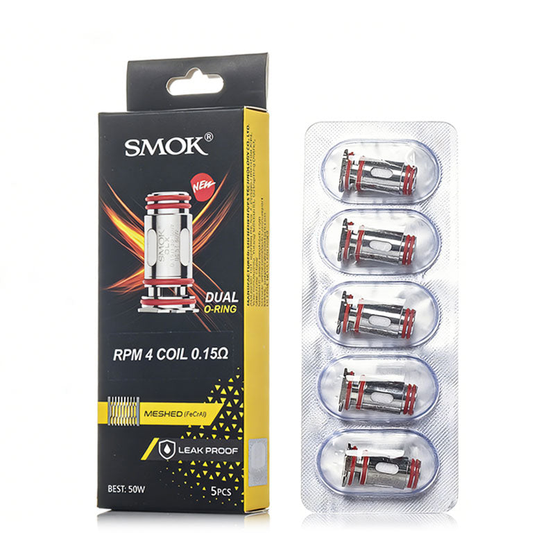 SMOK RPM 4 Coils (5-Pack) - ALIVAPE SMOK RPM 4 Coils (5-Pack) - ALIVAPE