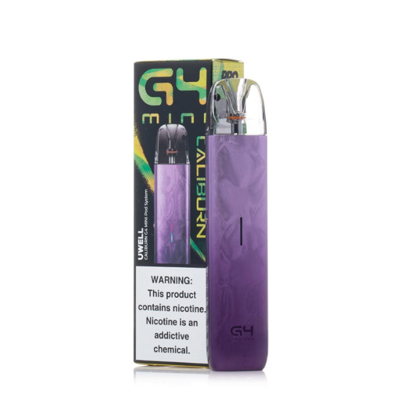 Uwell Caliburn G4 Mini Pod Kit Package Contents