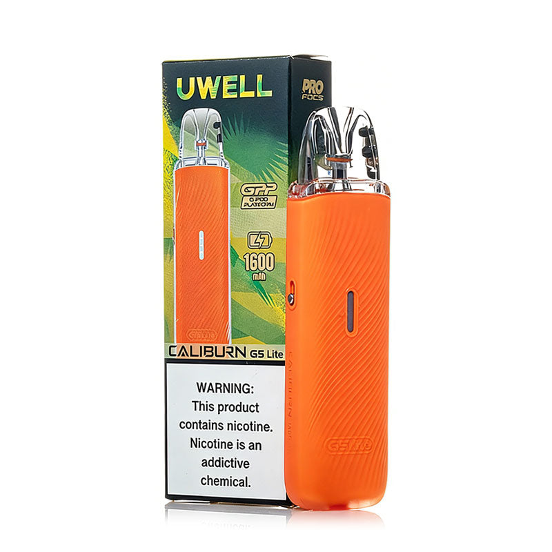 Uwell Caliburn G5 Lite Pod Kit Package Contents