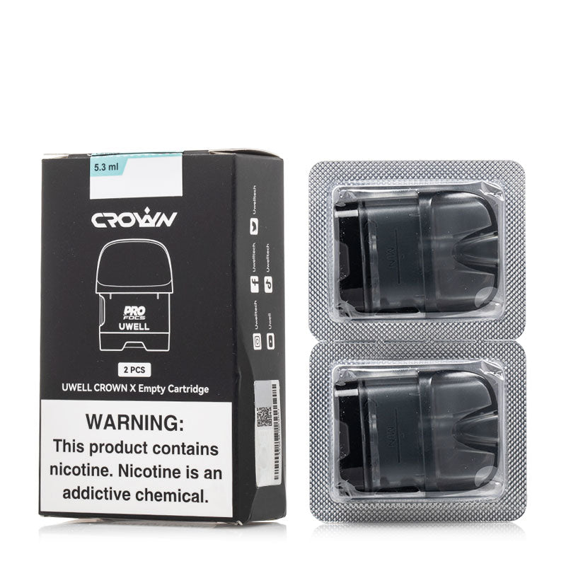 Uwell Crown X Replacement Pods 2 Pack