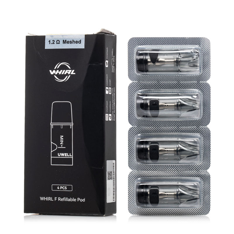 Uwell Whirl F Replacement Pods 4 Pack