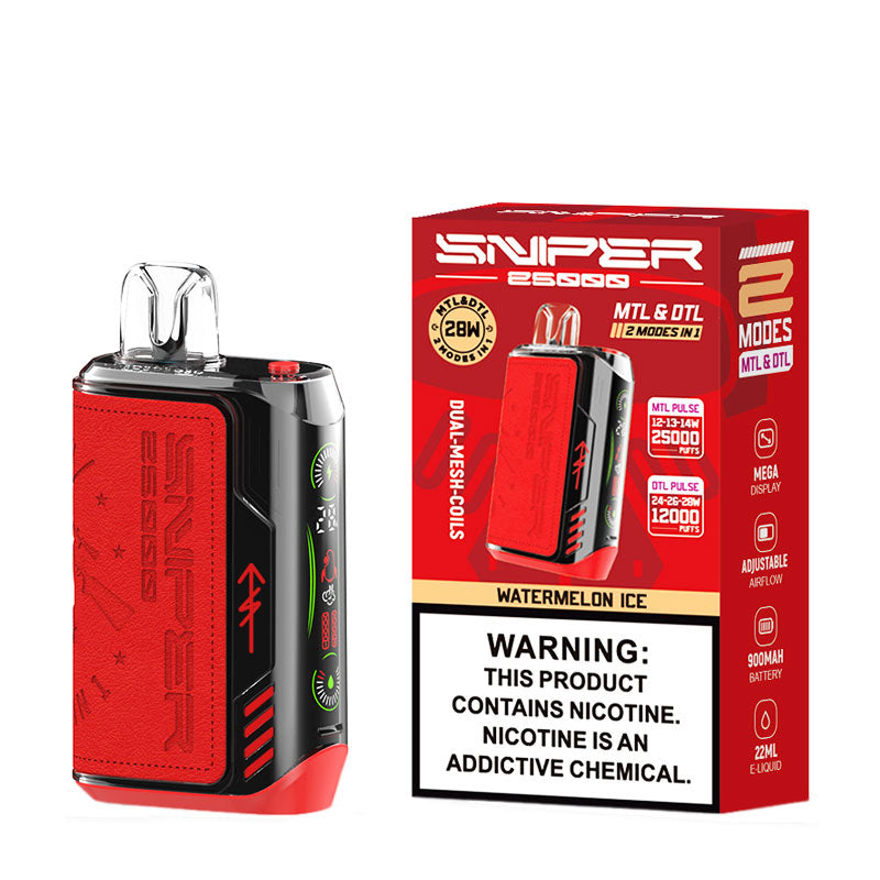 VAPMOD Sniper 25000 Disposable Watermelon Ice