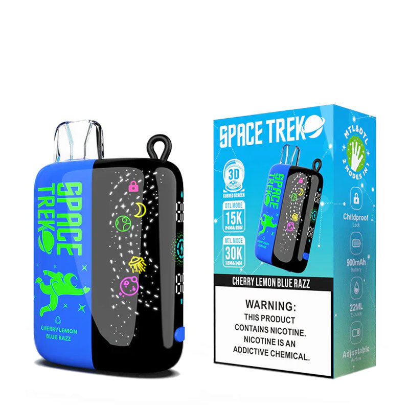 VAPMOD Space Trek 30000 Disposable Cherry Lemon Blue Razz