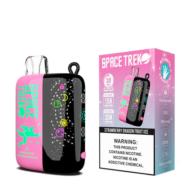 VAPMOD Space Trek 30000 Disposable Strawberry Dragonfruit Ice